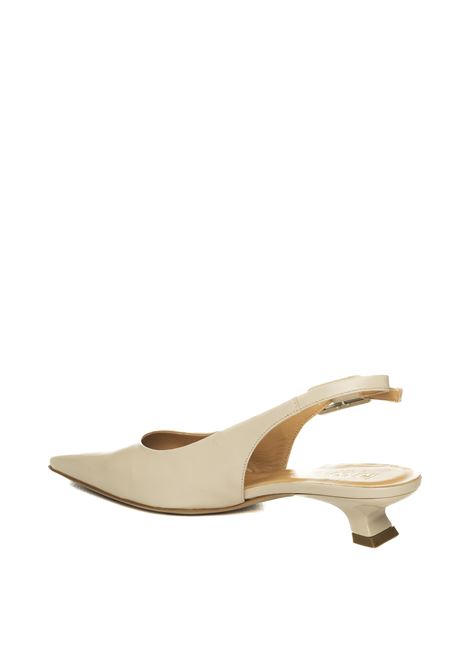 Milk naplak slingback FRANCO RUSSO | 4002VEROLUX-MILK